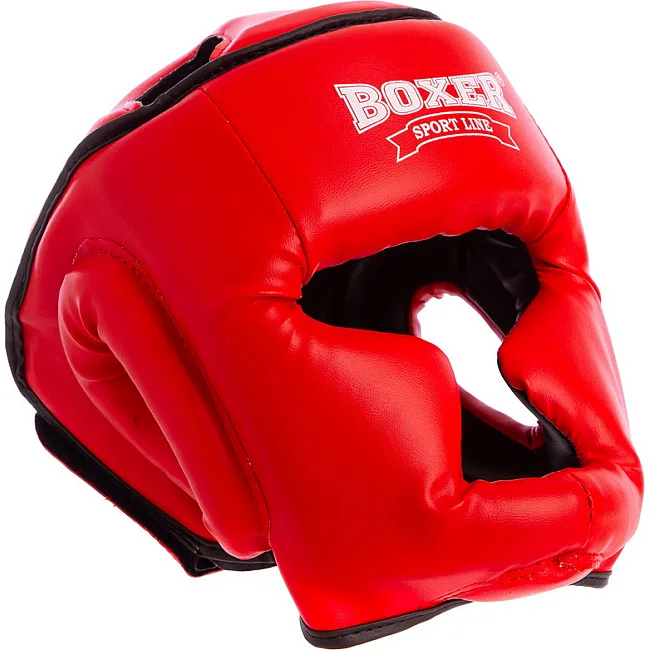 Шолом тренувальний карате Boxer Еліт (шкірвініл)
