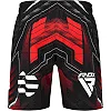 Шорти для ММА RDX IMMAF Approved Fight & Training Red