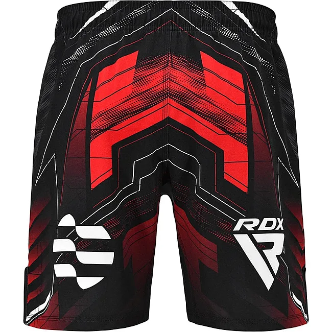 Шорти для ММА RDX IMMAF Approved Fight & Training Red