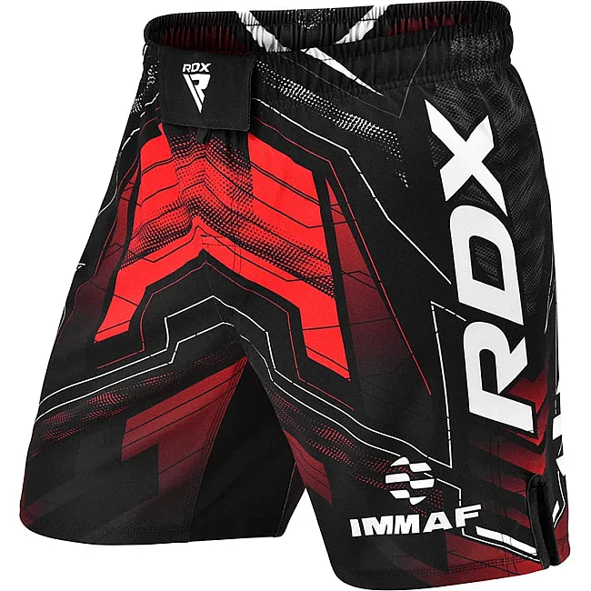 Шорти для ММА RDX IMMAF Approved Fight & Training Red