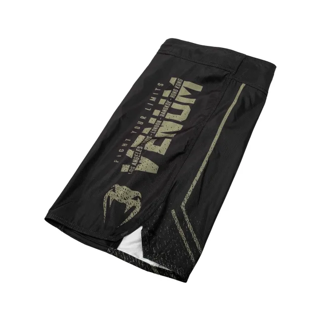 Шорти для ММА VENUM Signature Black Khaki Exclusive