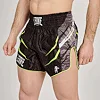 Шорти для тайського боксу LEONE Performance Fluo Black