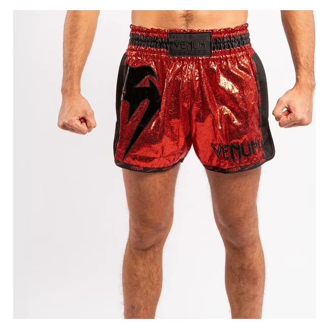 Шорты для тайского бокса VENUM Giant Foil Red Black