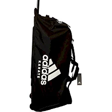 Дорожня сумка на колесах з білим логотипом Adidas Karate (ADIACC057K)
