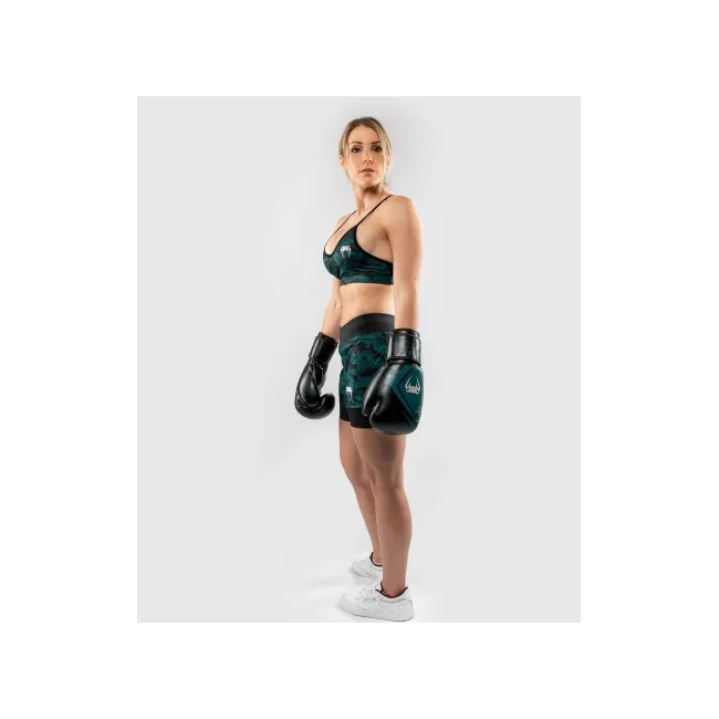 Спортивный топ VENUM Defender Sport Bra Black Green