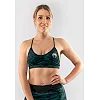 Спортивный топ VENUM Defender Sport Bra Black Green