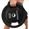 Млинці диски поліуретанові 2 Handle металева втулка LiveUp LP8337-25 ø51мм 25кг