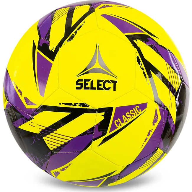 Футбольный мяч детский SELECT CLASSIC V24 CLASSIC-5YV (Желтый-фиолетовый)