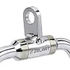 Рукоятка поодинока закрита ручка для блочного тренажера ZELART TA-8383 (Хром)
