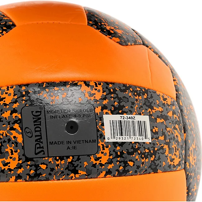 Волейбольний м'яч SPALDING BLIZZARD 72340Z (Помаранчевий-сірий)