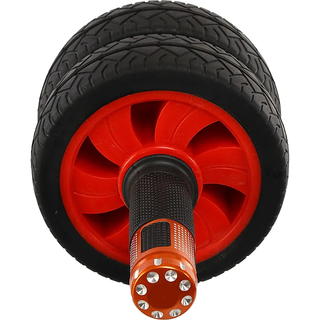 Колесо для пресса ролик для пресса двойной SP-SPORT FI-8675 (Черный)