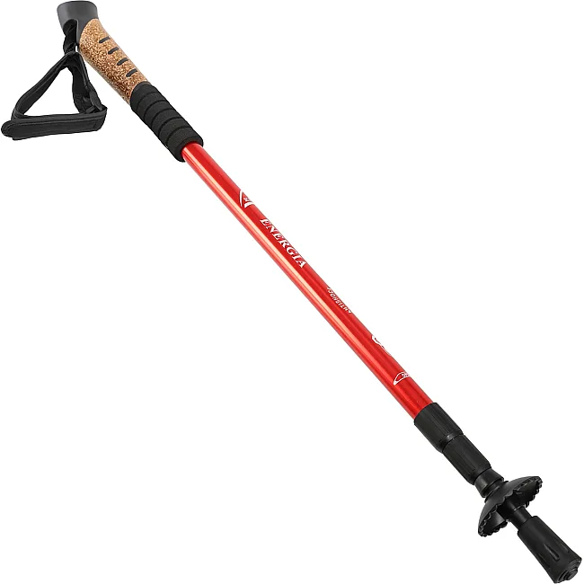 Палка для скандинавской ходьбы ENERGIA SP-SPORT TY-6998 67-140см (Красный)
