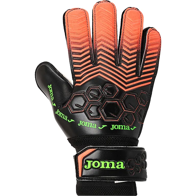 Детские вратарские перчатки JOMA CALCIO 401707-041 (Черный-оранжевый)