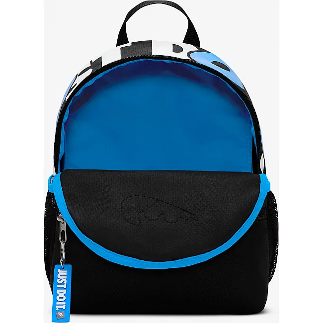 Рюкзак NIKE Y NK BRSLA JDI MNI BPK-SWOOSHY 11L черный (для детей) 33x25x13 см