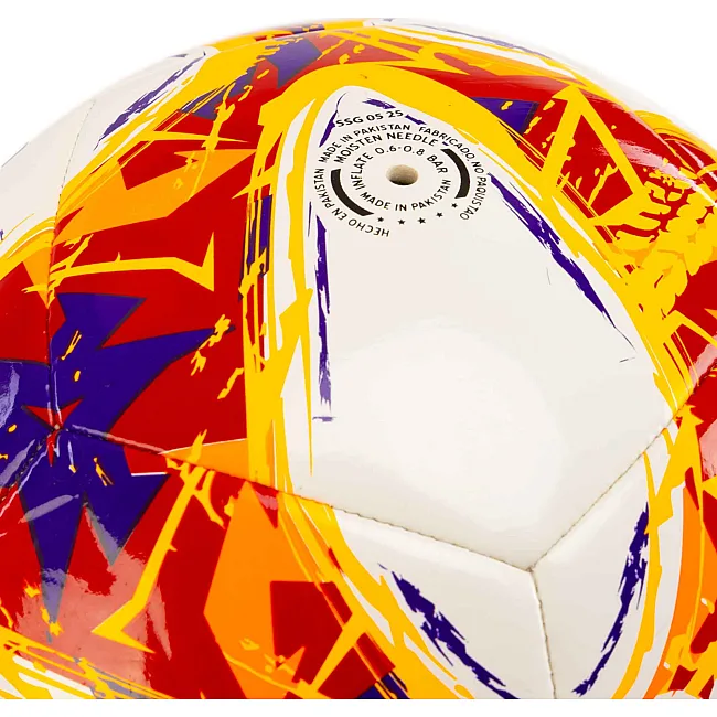 Футбольный мяч JOMA CHALLENGE III 401484-206-T4 №4 PU (Белый-красный)