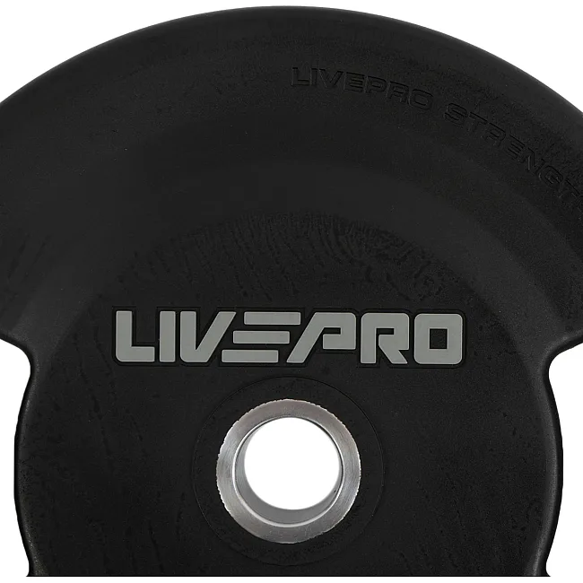 Млинці диски поліуретанові 2 Handle металева втулка LiveUp LP8337-25 ø51мм 25кг