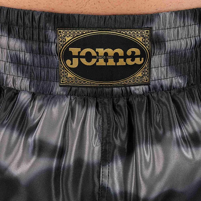 Шорты для кикбоксинга JOMA COMBAT 700147-178 (Черный-золотой)