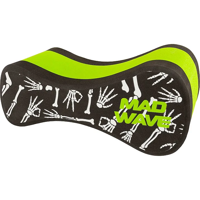 Колобашка для плавания MADWAVE Pull buoy EXT Printed M072006 (Салатовый)