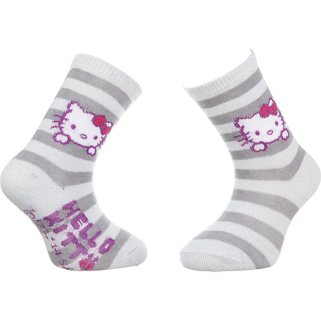 Носки HELLO KITTY TETE HK+RAYURES детские, арт.32770-6