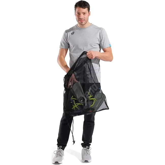 Сумка-мешок Arena ONE GO MESH BAG 40L черный 65х55х1 см