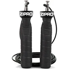 Скакалка Zipro спортивная 300см, черная