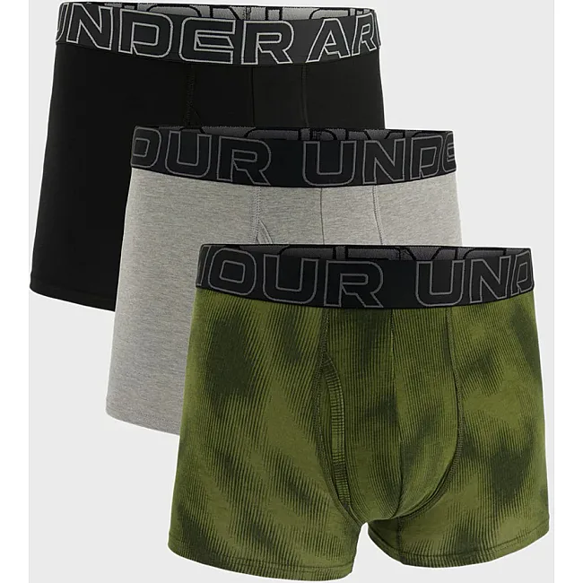 Труси чоловічі UNDER ARMOUR M Perf Cotton Nov 3in оливковий