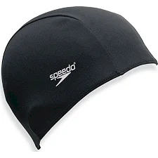 Шапка для плавания Speedo Polyester Cap черная OSFM арт8-710080000-1