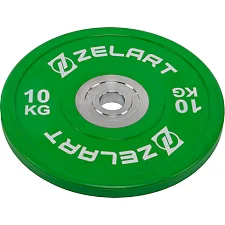 Бамперний диск гумовий ZELART TA-7798-10 50.6±0.2мм 10кг