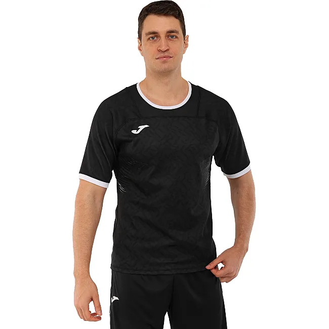 Регбийная игровая футболка JOMA NATION 104384-100 XXS-XXL (Черный)