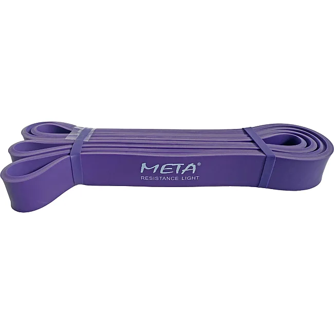 Резинка-петля силовая META Elastic power band light фиолетовая 2,9х208 см