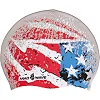 Шапочка для бассейна силиконовая для взрослых MADWAVE USA M055303001W