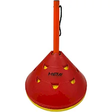 Набор больших универсальных фишек META Jumbo Cone Pro Set of 10 pcs желтый, красный 15х30 см