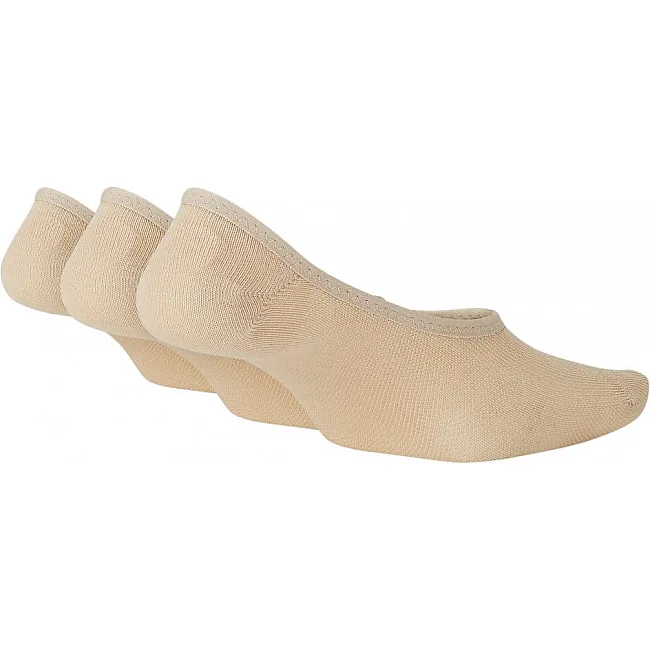 Шкарпетки Nike W NK ED LTWT FOOT 3PR бежевий Жін
