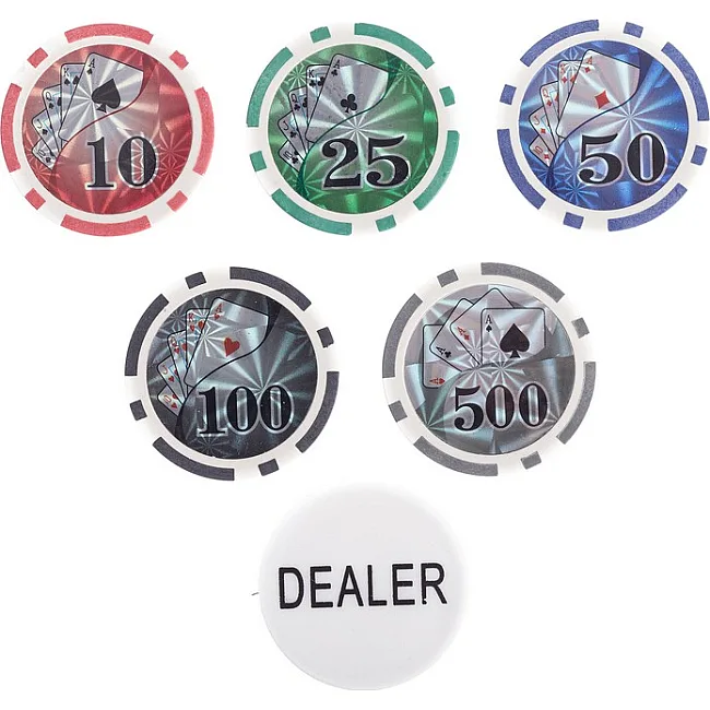Набор для покера в деревянном кейсе Poker game set SP-SPORT
 W300N 300 фишек