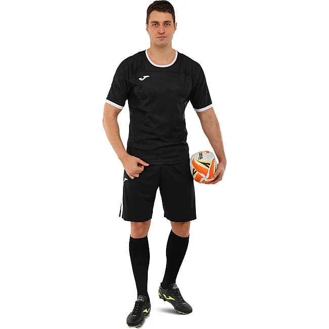 Регбийная игровая футболка JOMA NATION 104384-100 XXS-XXL (Черный)