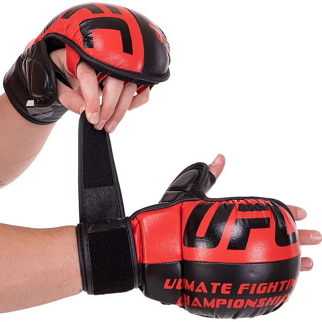 Перчатки Крабы спаринговые для MMA UFC
 BO-0554 (Желтый)