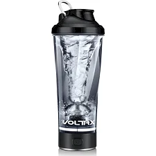 Шейкер спортивный электрический VOLTRX VortexBoost 600 мл. Tritan Black