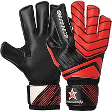 Вратарские перчатки SOCCER STAR VL-4729 (Красный-черный)