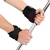 Накладки для подтягивания и тяги POWER GRASP PRO EZOUS D-16 2шт (Черный-фиолетовый)