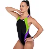 Купальник женский слитный
 YINGFA Y-976 XXS
-XXL (Черный-желтый)