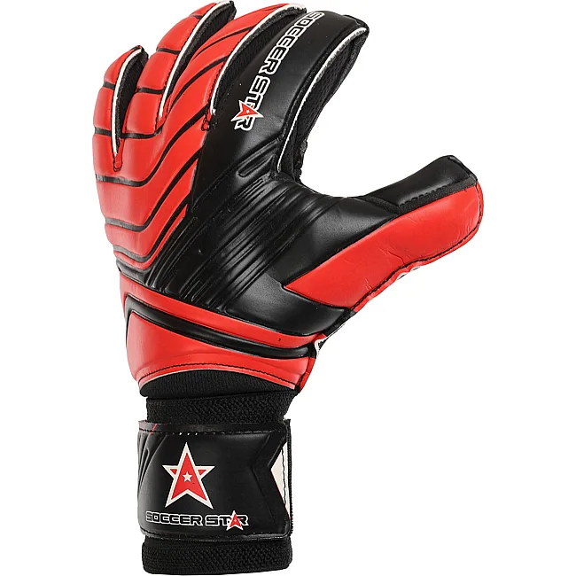 Вратарские перчатки
 SOCCER STAR VL-4729 (Красный-черный)