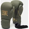 Боксерські рукавиці Leone GN059G MILITARY EDITION Green (капу в комплекті)