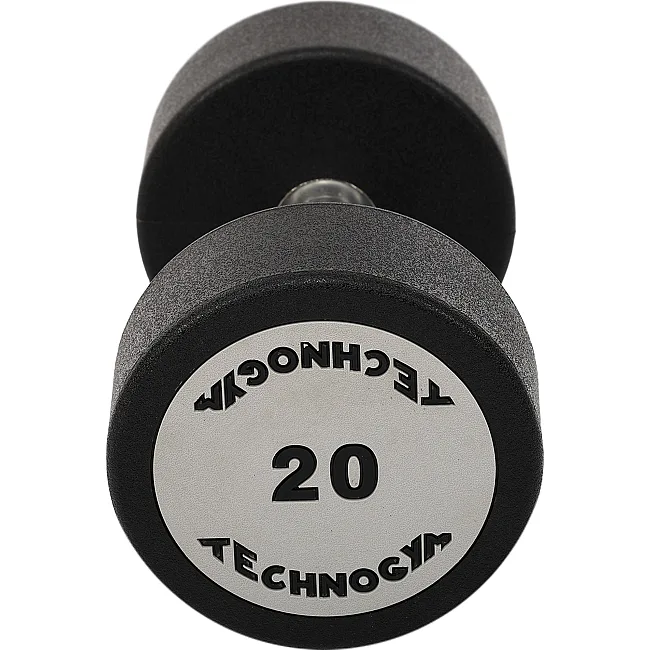 Гантель профессиональная
 с полиуретановым покрытием TECHNOGYM TG-1834-20 1шт 20кг
