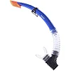 Набор для плавания маска с трубкой ZELART M138-SN50-4-PVC (Черный-синий-прозрачный)