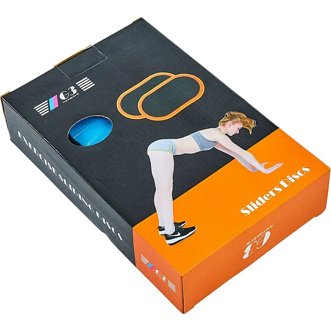Диски для скольжения слайдеры для фитнеса SP-SPORT
 SLIDE PAD FI-0456 25,5x13см