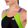 Купальник женский слитный
 YINGFA Y-976 XXS
-XXL (Черный-желтый)