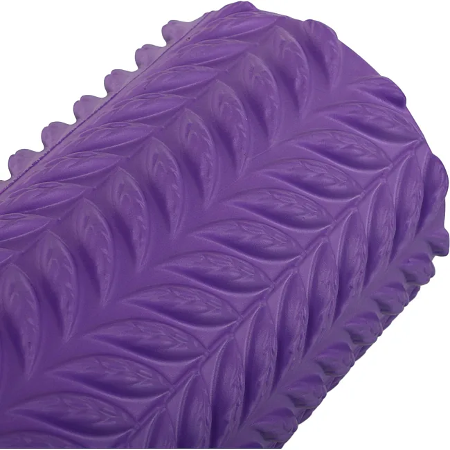 Роллер массажный цилиндр (ролик мфр) 33см Line Roller SP-SPORT FI-9374 (Фиолетовый)