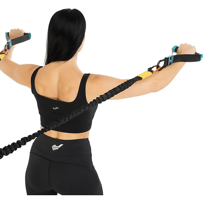 Ручки з карабінами для еспандерів резинок та тренажерів FIT HOOK
 LiveUp LP8706 2шт