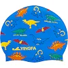 Детская шапочка для плавания YINGFA K0012 (Синий-зеленый)