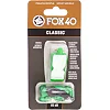 Свисток спортивный судейский пластиковый со шнурком CLASSIC FOX40-CLASSIC (Зеленый)